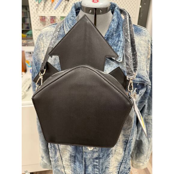 Dolls Kill Welcoming Haunts Haunted House Bag Purse Goth Crossbody Alternative - Picture 5 of 12